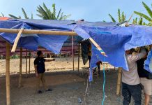 Polres Gresik Musnahkan Arena Sabung Ayam di Menganti