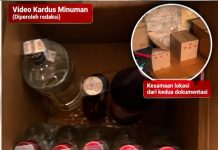 Bukti Visual Jadi Sorotan, Rumah Diduga Kediaman Brigpol A di Karangploso Terekam Sejumlah Kardus dan Botol Minuman