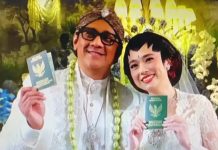 Andre Taulany dan Amanda Rigby Resmi Menikah, Akad Digelar dengan Nuansa Adat Jawa