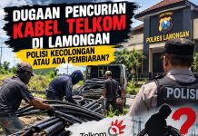 Penarikan Kabel Diduga Berlangsung Tiga Hari di Lamongan, Pengawasan Aparat Dipertanyakan