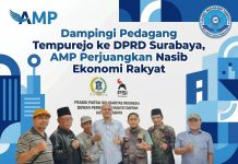 AMP Dampingi Pedagang Pasar Tumpah Tempurejo, Audiensi ke DPRD Surabaya Minta Lahan Relokasi Layak