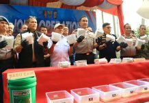 Kapolri: Tim Gabungan Sita Hampir 1,2 Ton Sabu dari Laboratorium Gelap di Aceh