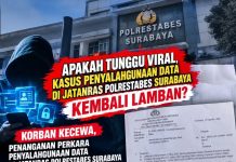 Polisi Bersama Masyarakat Jangan Hanya Jadi Slogan, Jatanras Polrestabes Surabaya Diminta Segara Tangkap Pelaku Penyalahgunaan Data