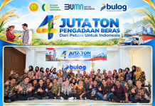 Bulog Kediri Lampaui Target Pengadaan Beras, Realisasi Tembus 107 Persen